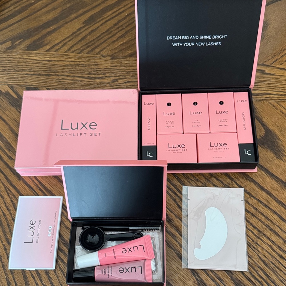 Luxe Lash Lift Kit - Pink